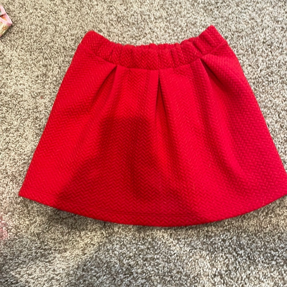 Cat&Jack red skirt